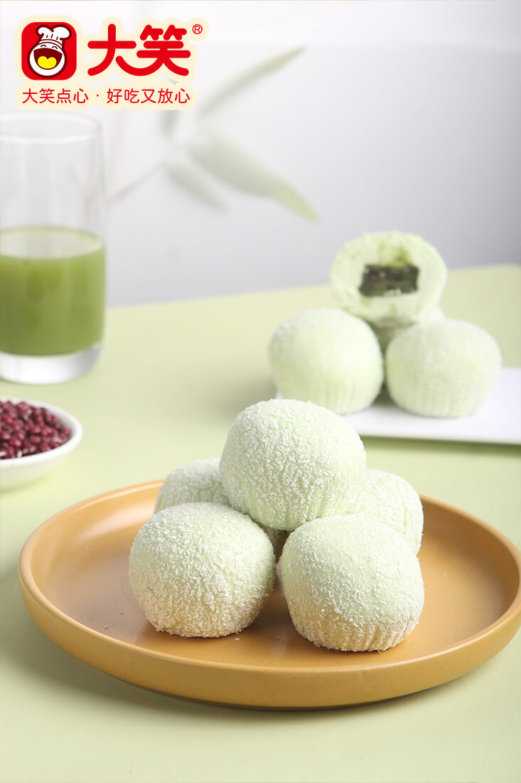 雪山抹茶红豆包